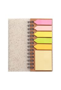 QUADERNO A SPIRALE CON FOGLI ADESIVI